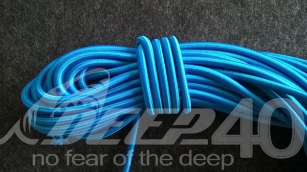 Bungee cord blau