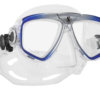 Scubapro Zoom Evo Clear/Blau/Silber