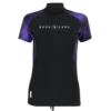 Aqua Lung Rashguard Galactic Purple Kurzarm