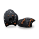 HEAD Flat Paddles schwarz orange