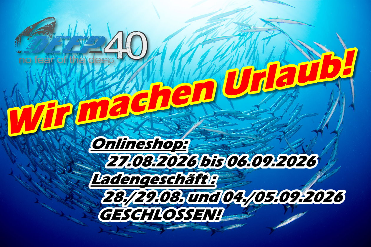 Wir machen Urlaub vom 27.08. bis 06.09.2026.